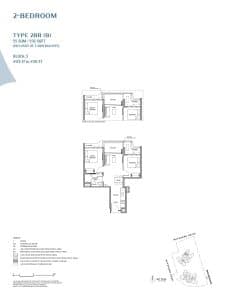 Vela Bay 2 Bedroom Type 2BR (B)