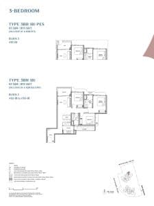 Vela Bay 3 Bedroom Type 3BR (B)