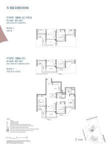 Vela Bay 3 Bedroom Type 3BR (C)