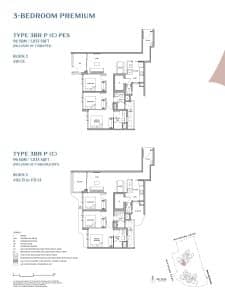 Vela Bay 3 Bedroom Premium Type 3BR P (C)